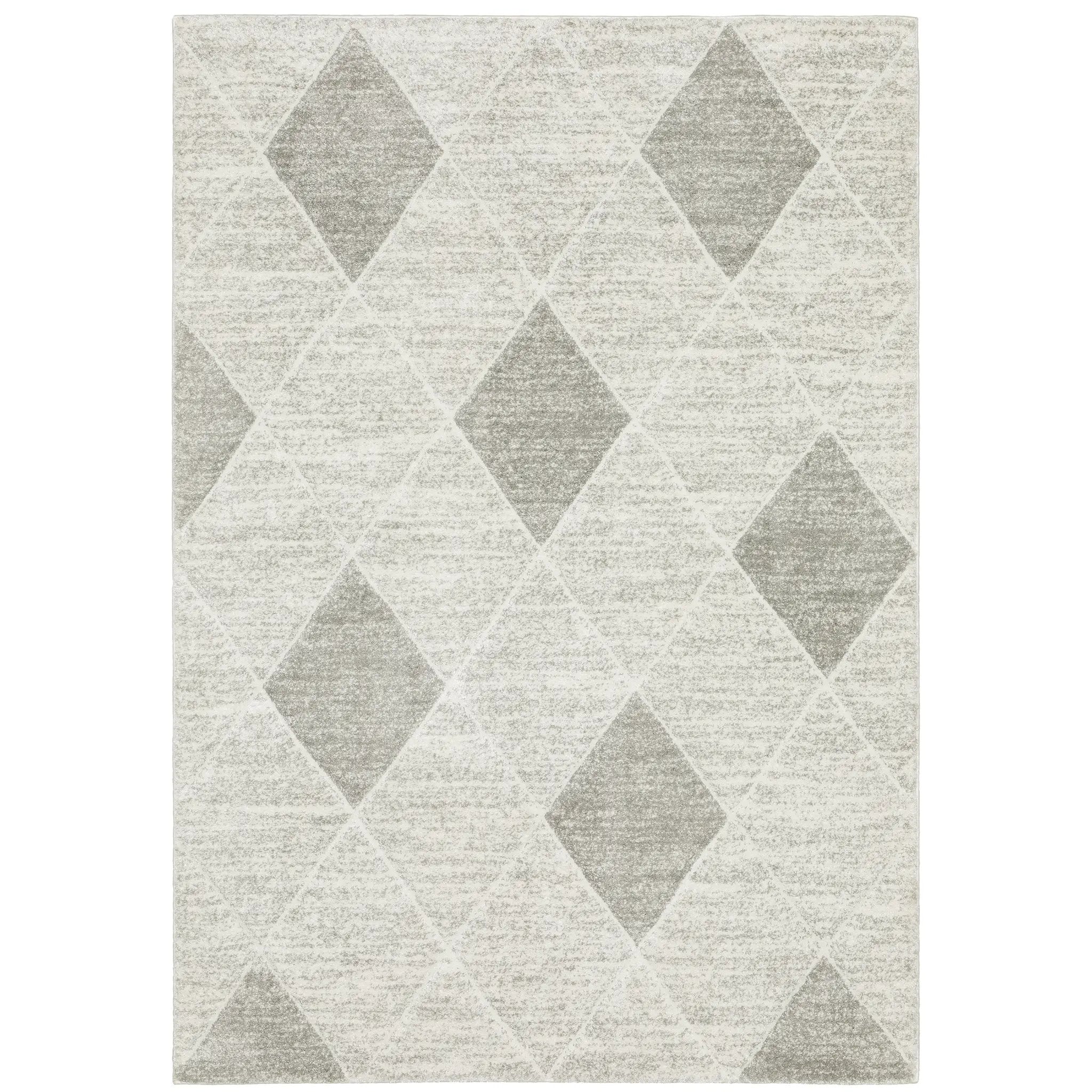 Cambria 005W2 Grey/ Ivory Area Rug by Oriental Weavers
