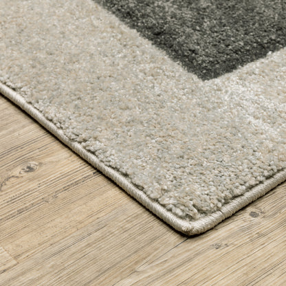 Oriental Weavers Cambria 084J2 plush modern rug featuring abstract pattern in beige/ multi tones