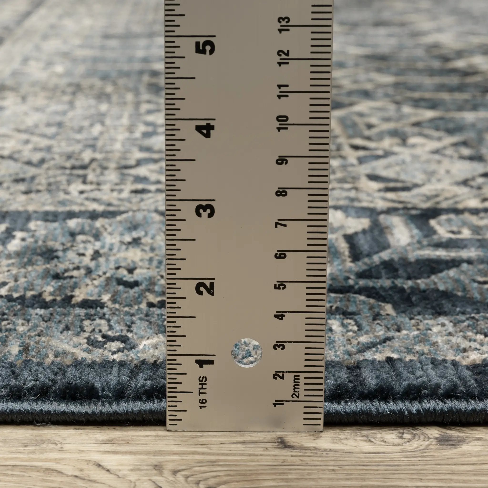 Capella CAP03 Deep Blue/ Ivory Area Rug by Oriental Weavers