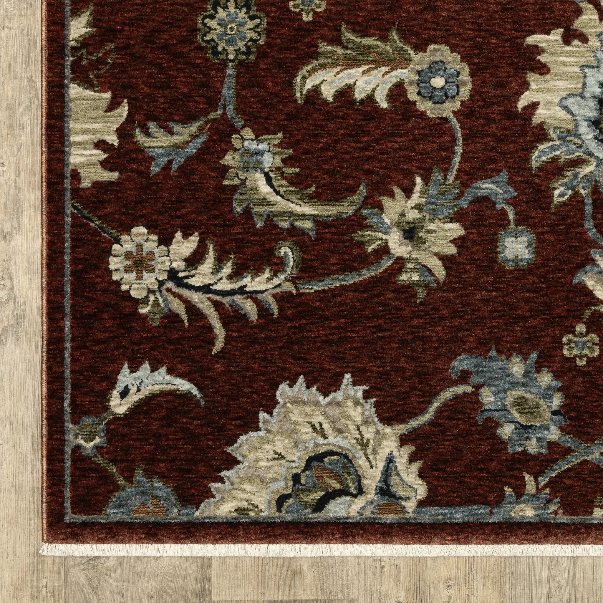 Capella CAP06 Red/ Multi Area Rug by Oriental Weavers