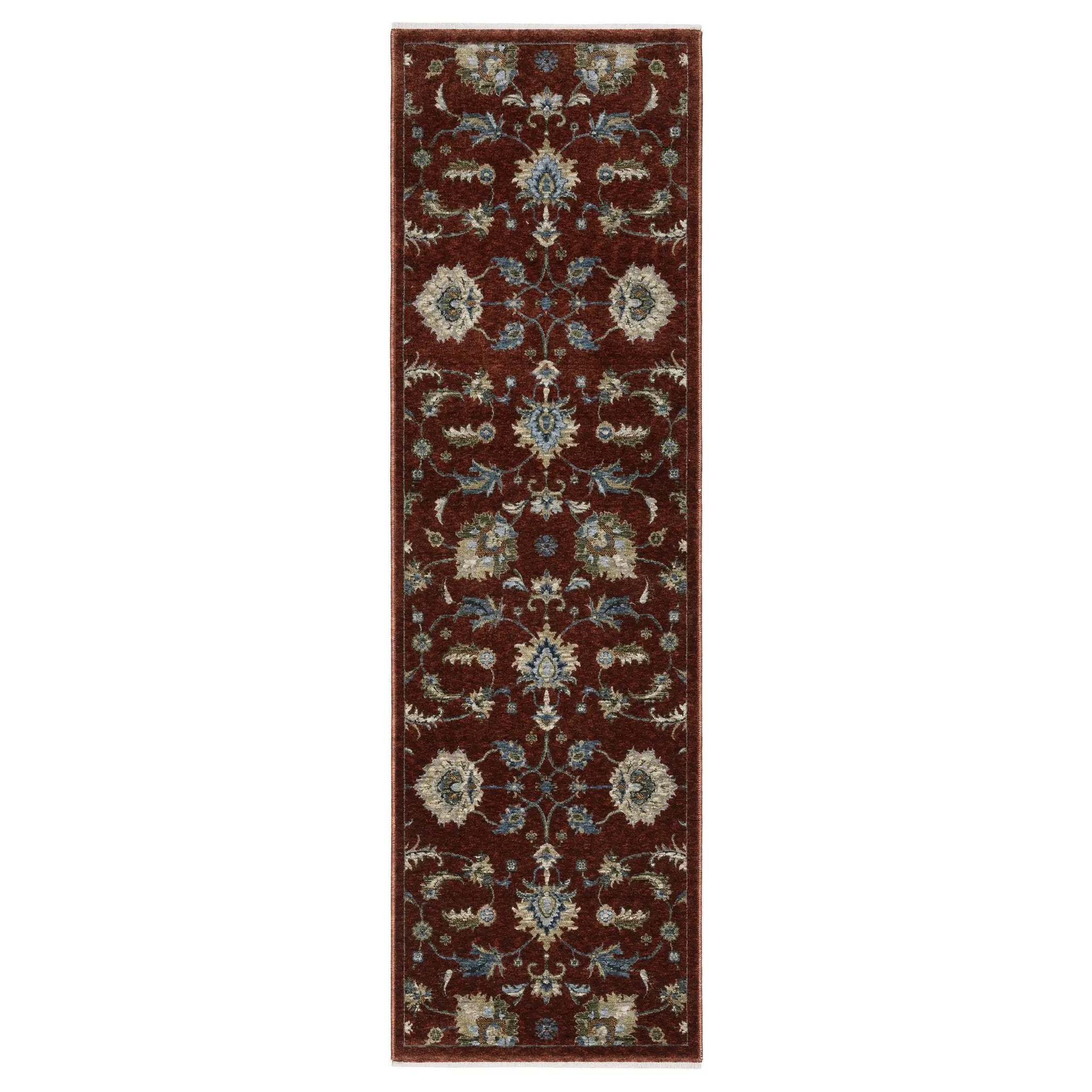 Capella CAP06 Red/ Multi Area Rug by Oriental Weavers