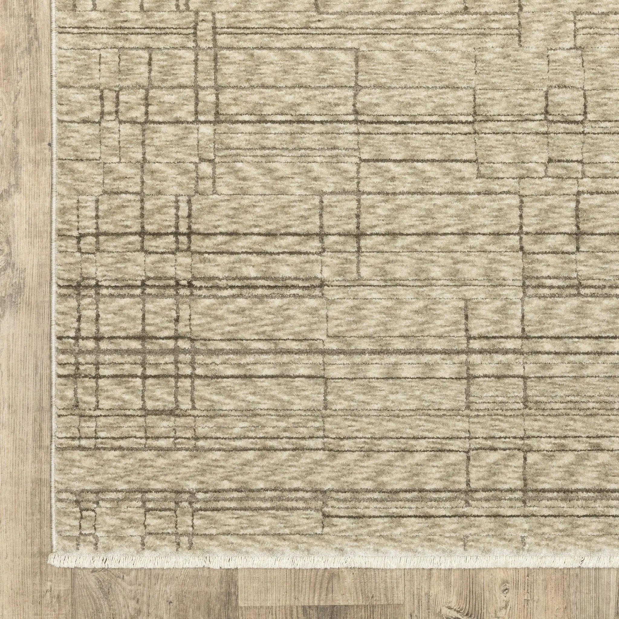 Capella CAP07 Beige/ Brown Area Rug by Oriental Weavers