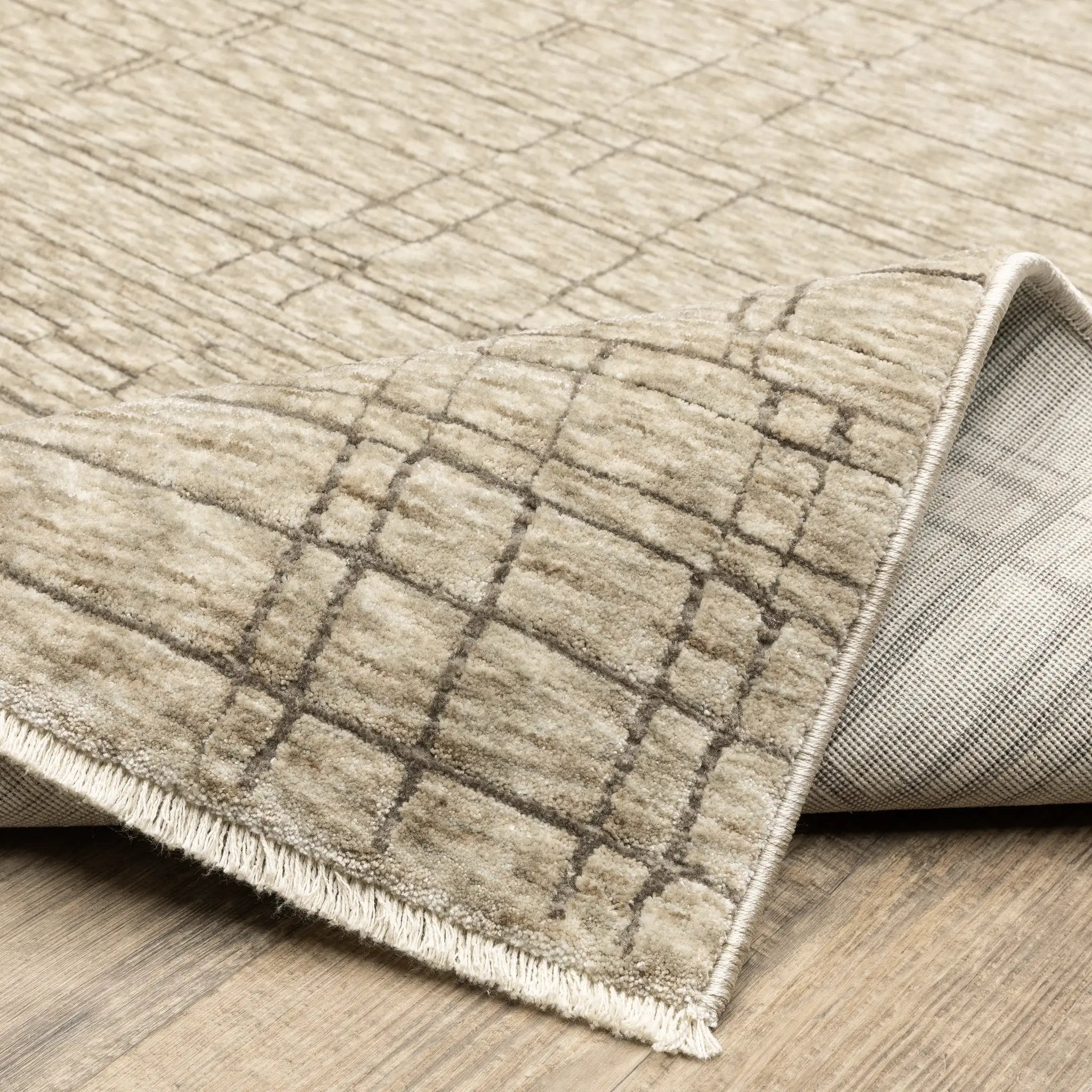 Capella CAP07 Beige/ Brown Area Rug by Oriental Weavers