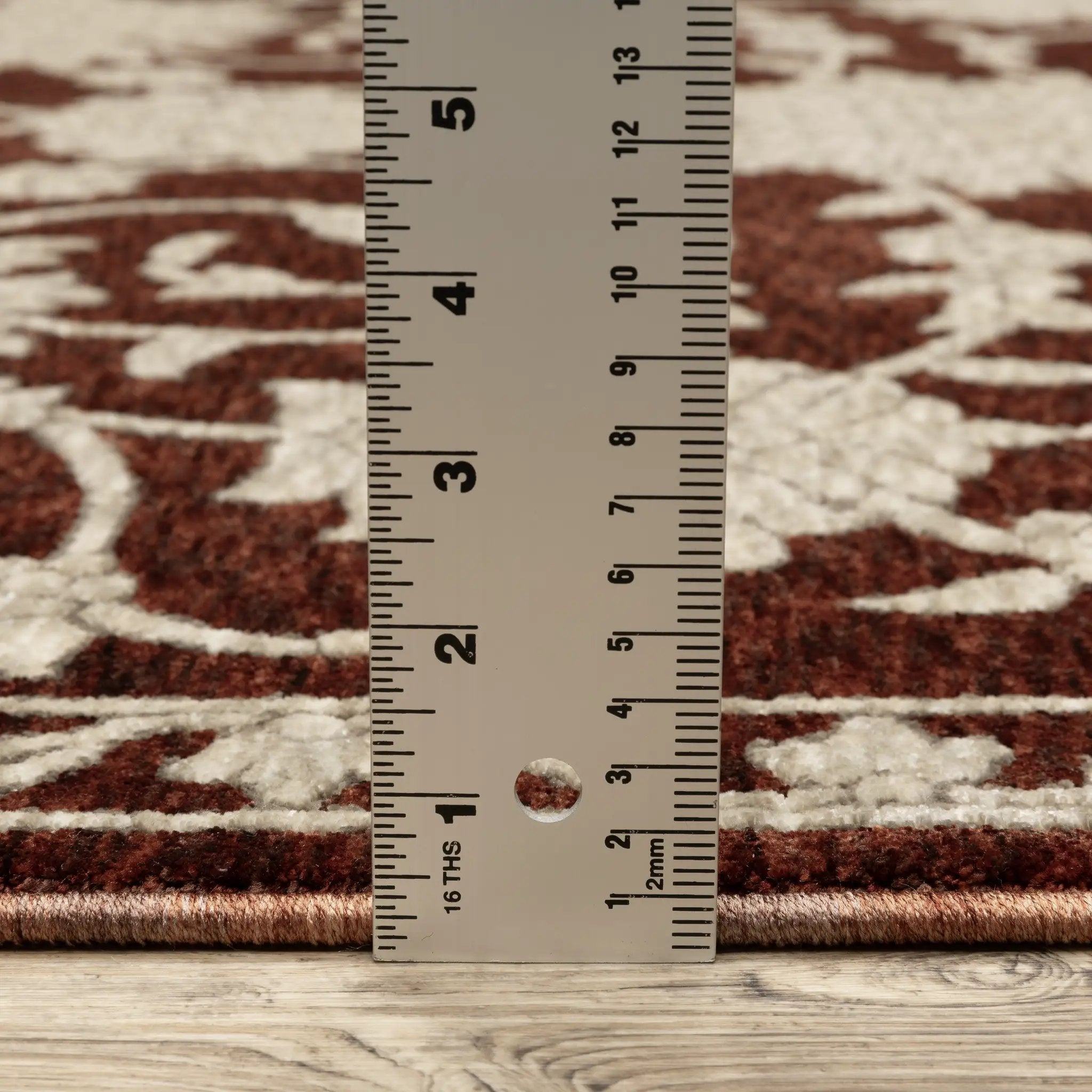 Capella CAP08 Rust Red/ Beige Area Rug by Oriental Weavers