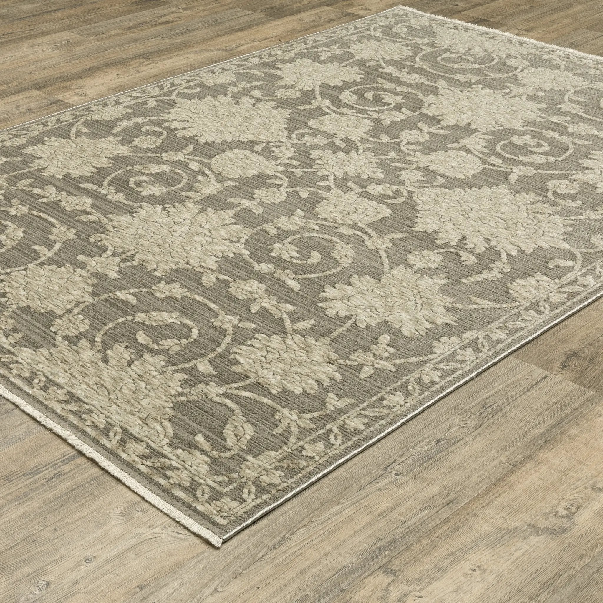 Capella CAP09 Grey/ Beige Area Rug by Oriental Weavers