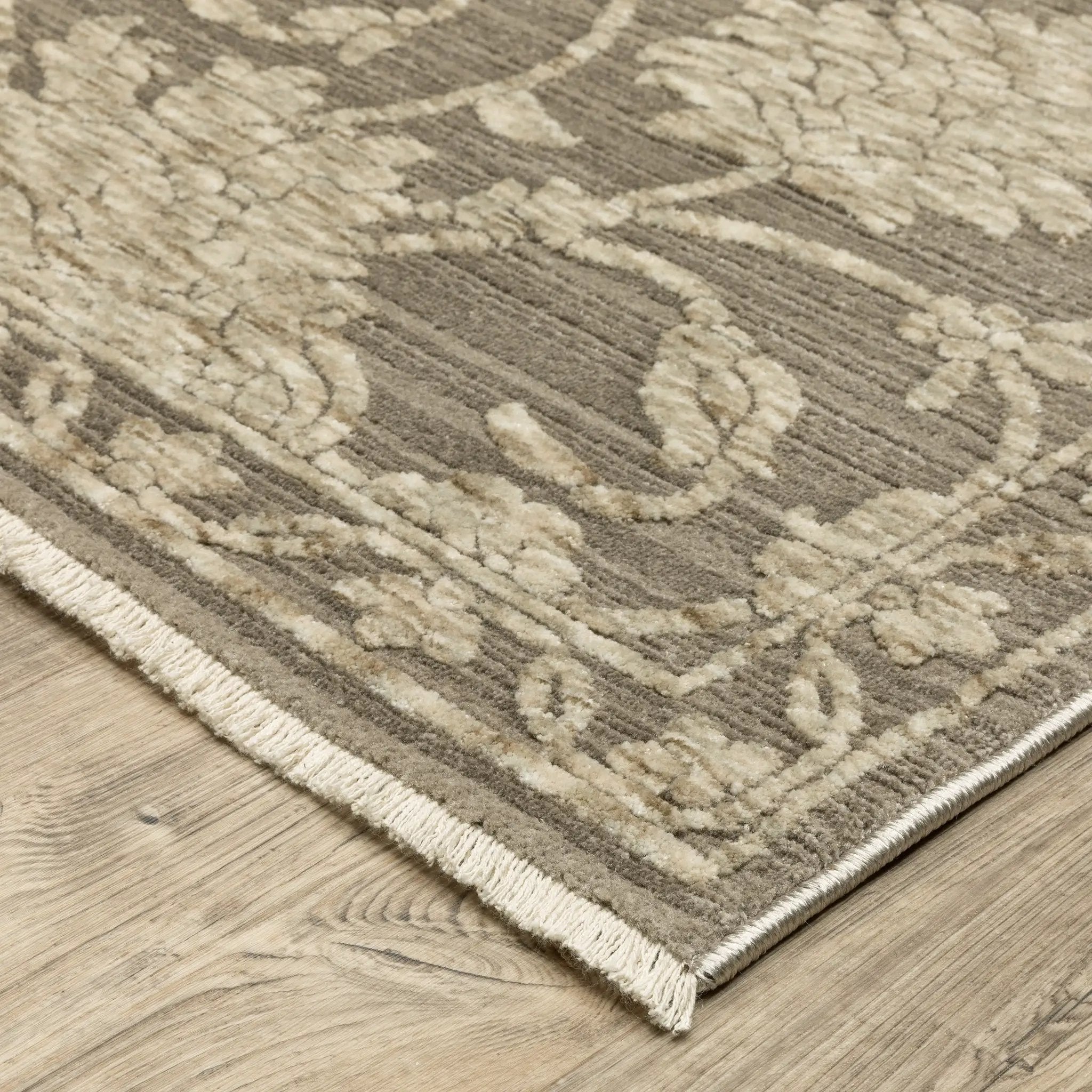 Capella CAP09 Grey/ Beige Area Rug by Oriental Weavers
