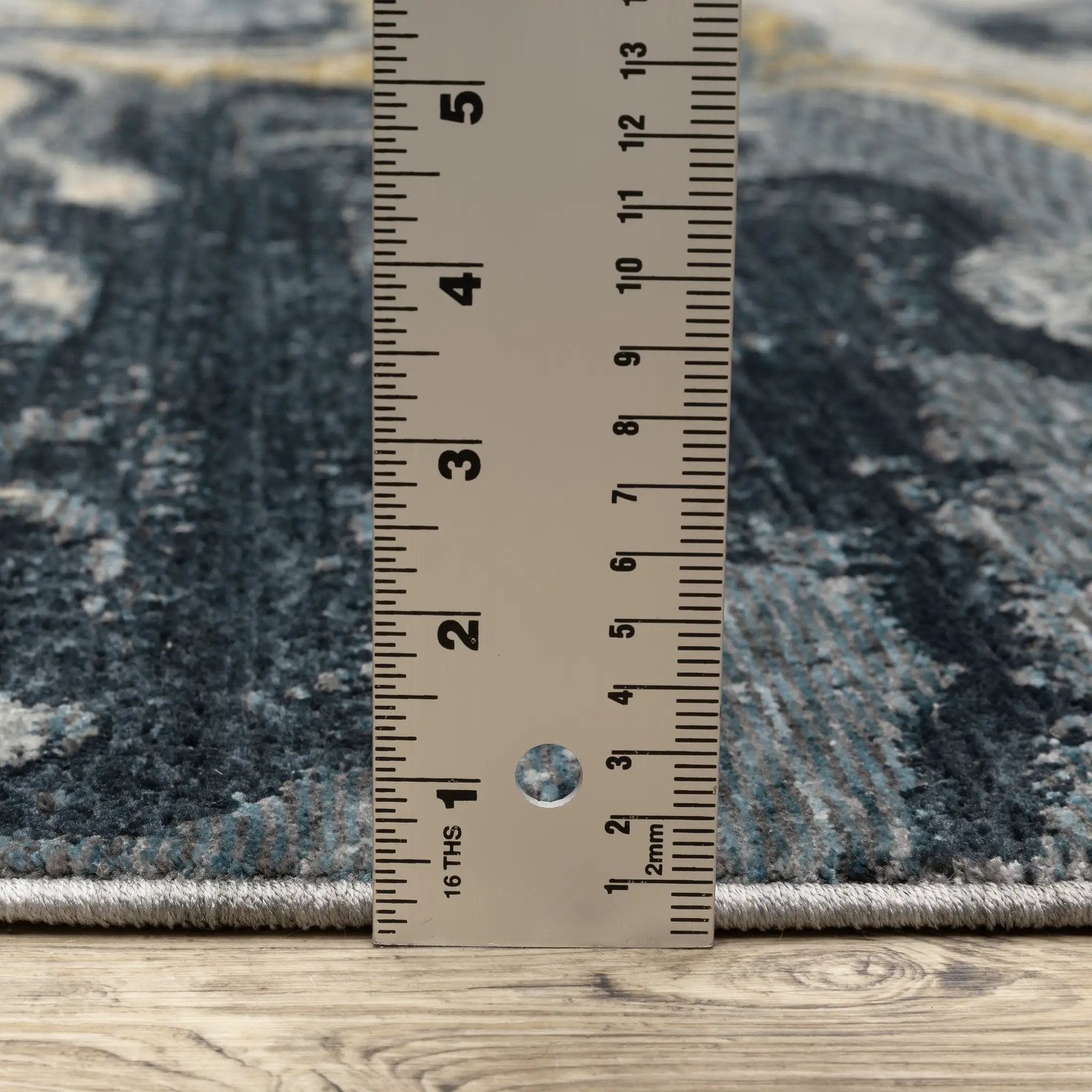 Capella CAP10 Navy Blue/ Teal Area Rug by Oriental Weavers