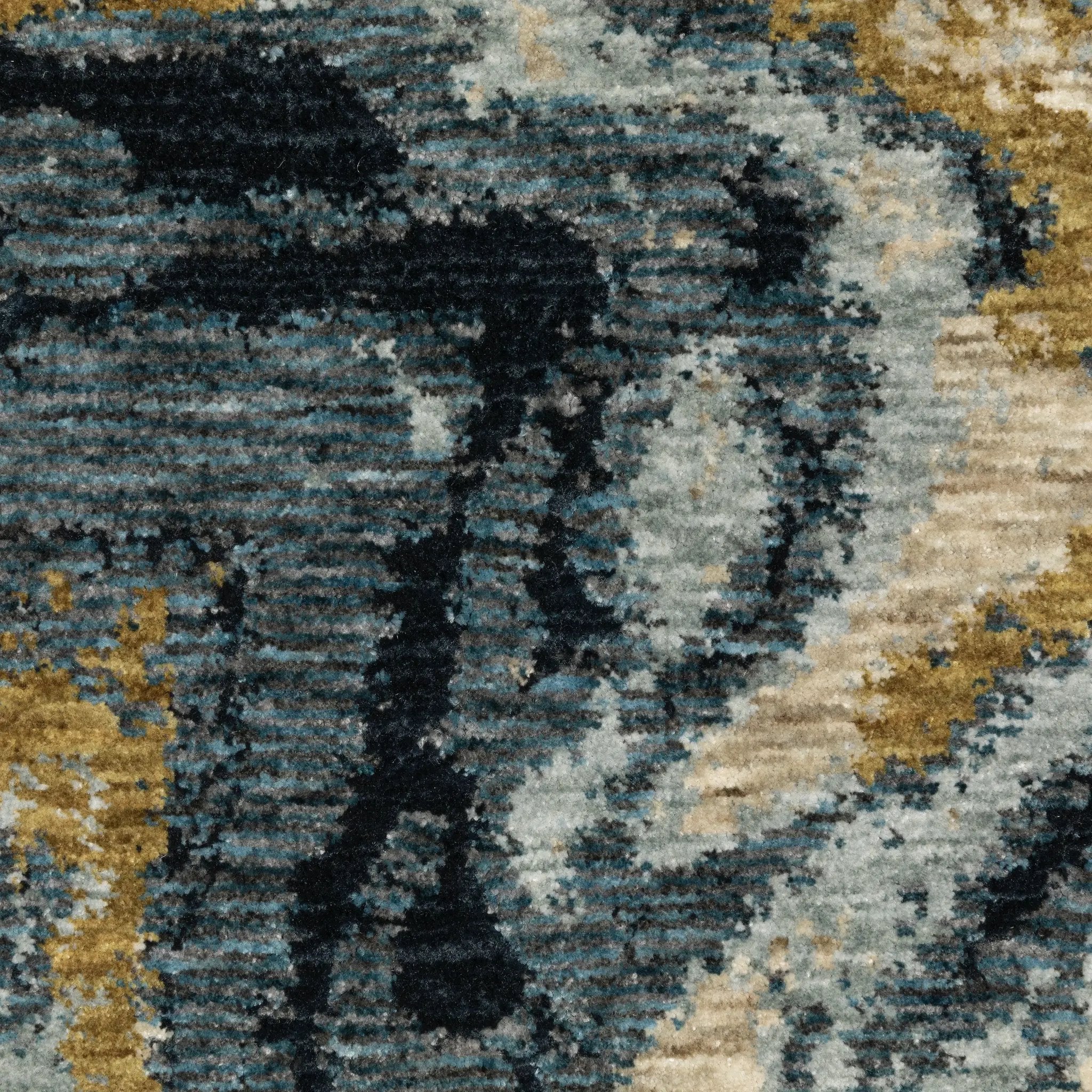 Capella CAP10 Navy Blue/ Teal Area Rug by Oriental Weavers