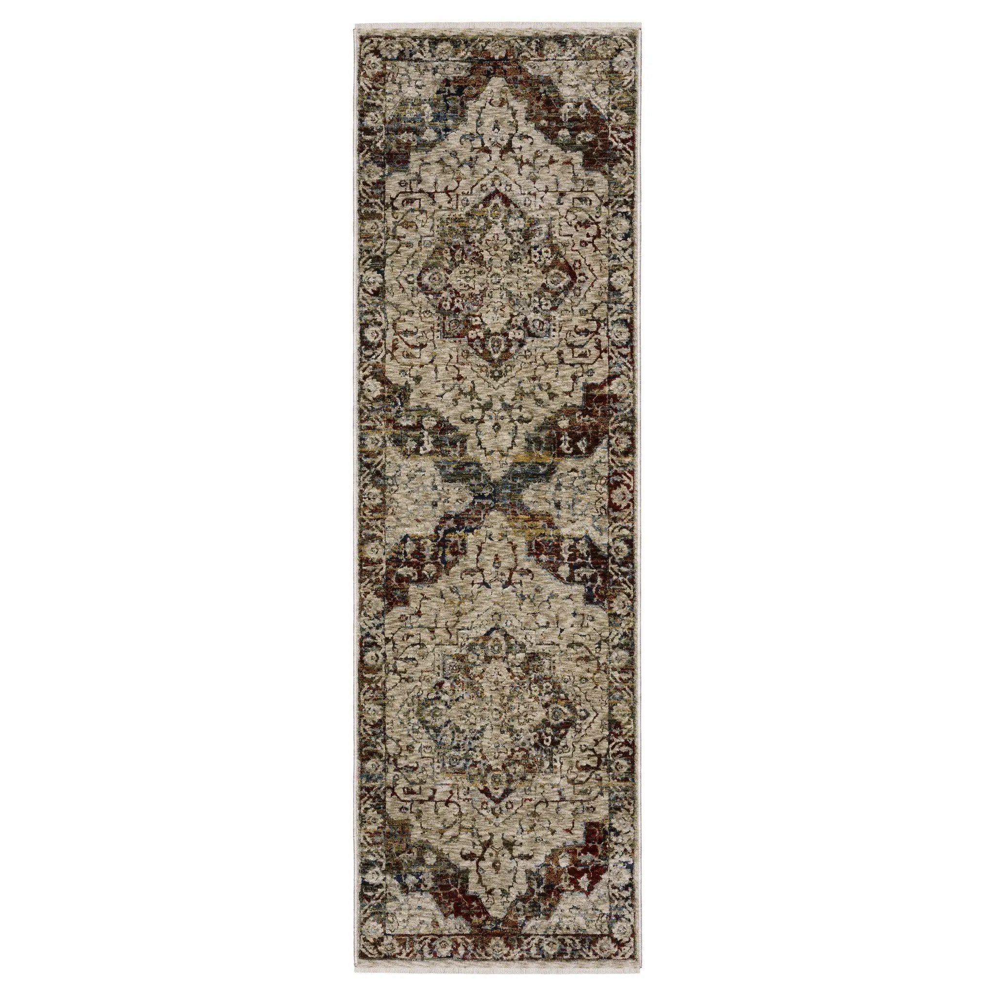 Capella CAP12 Beige/ Multi Area Rug by Oriental Weavers