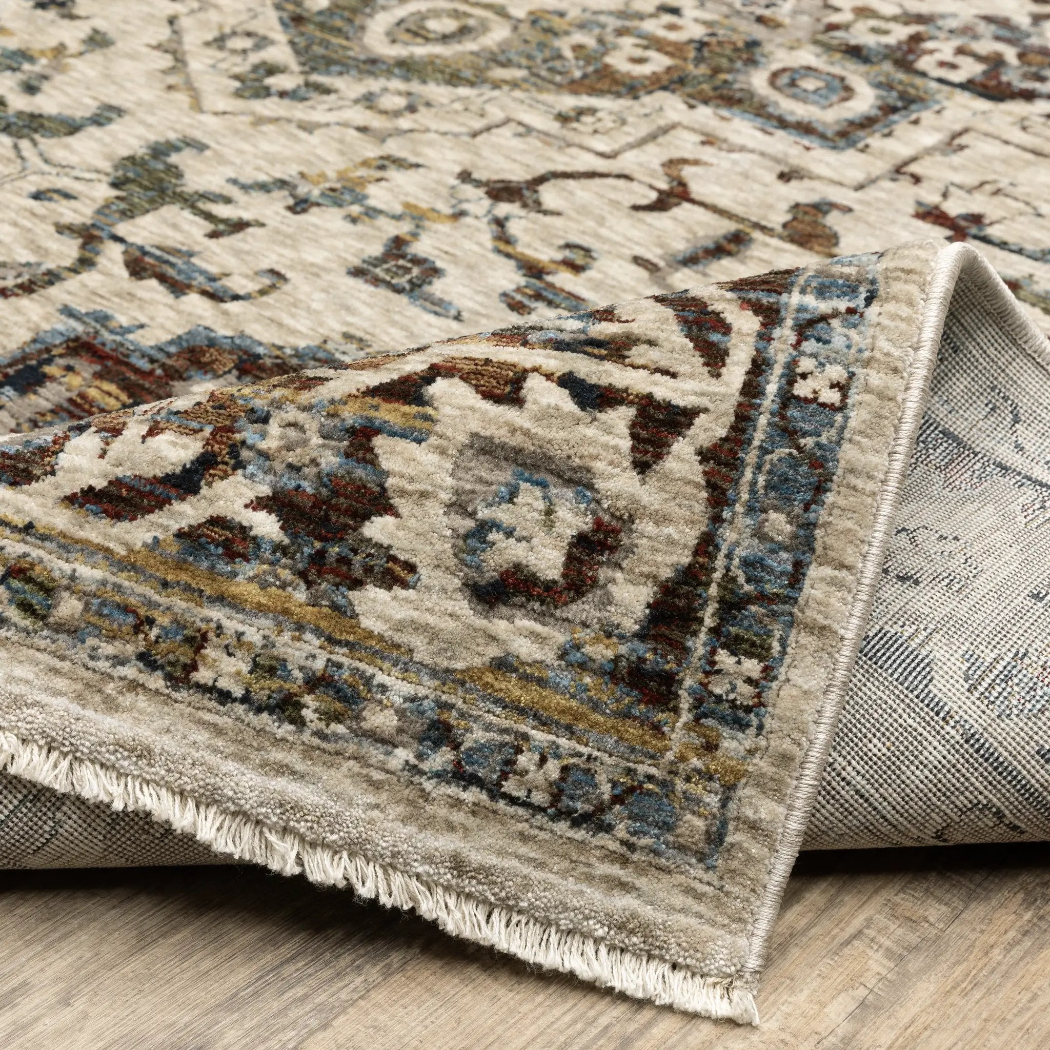 Capella CAP12 Beige/ Multi Area Rug by Oriental Weavers