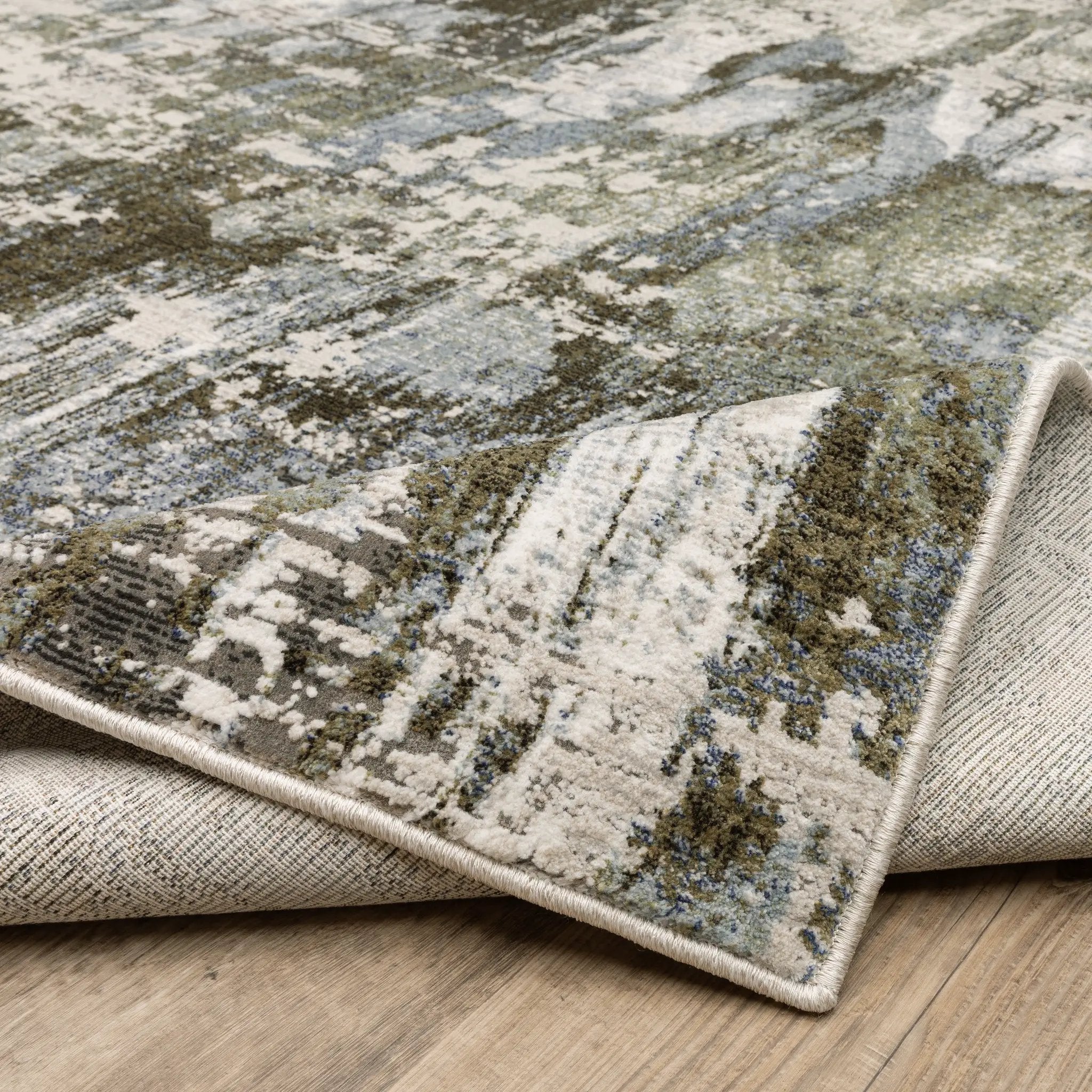 Caravan 2060F Green/ Blue Area Rug by Oriental Weavers