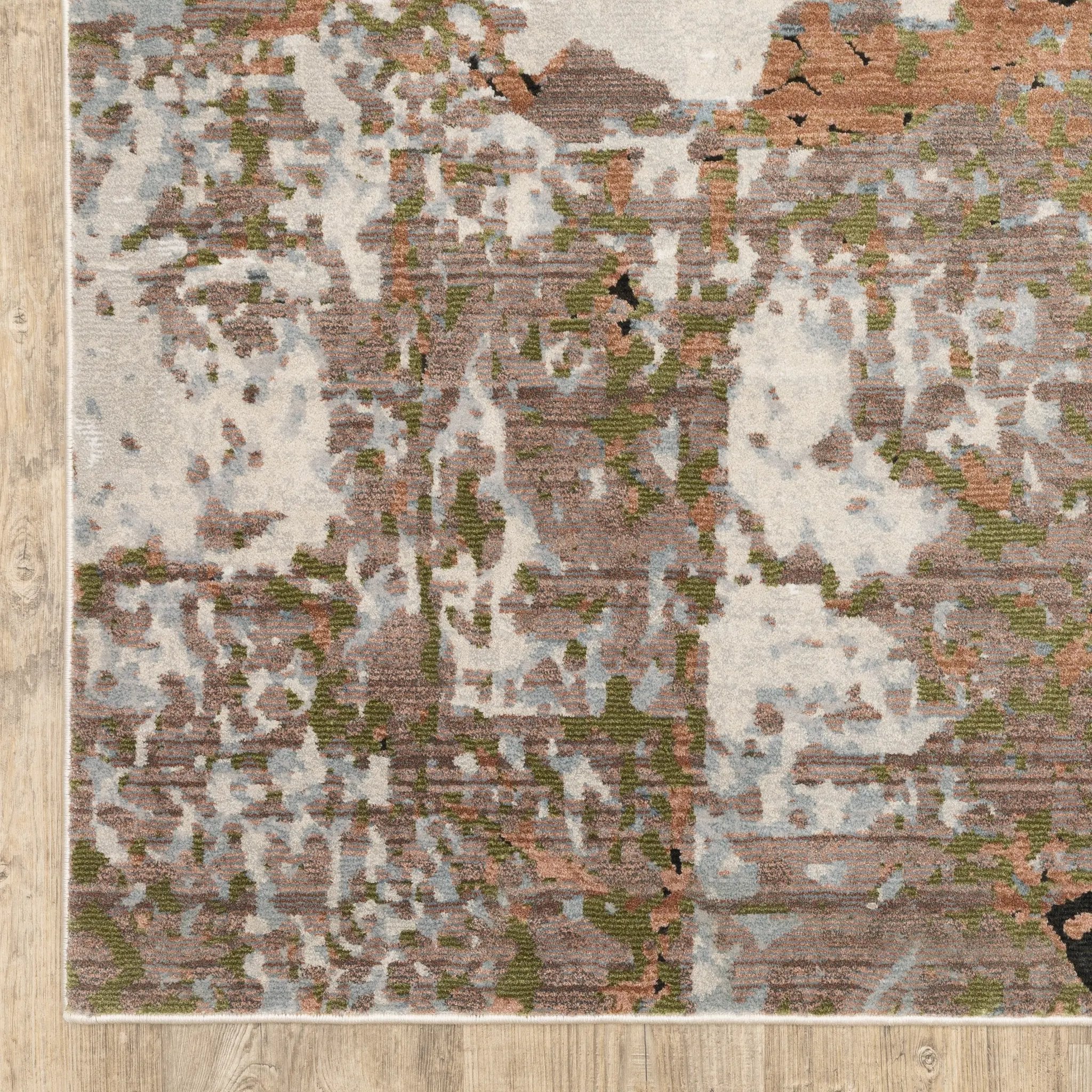 Caravan 4150Z Grey/ Pink Area Rug by Oriental Weavers