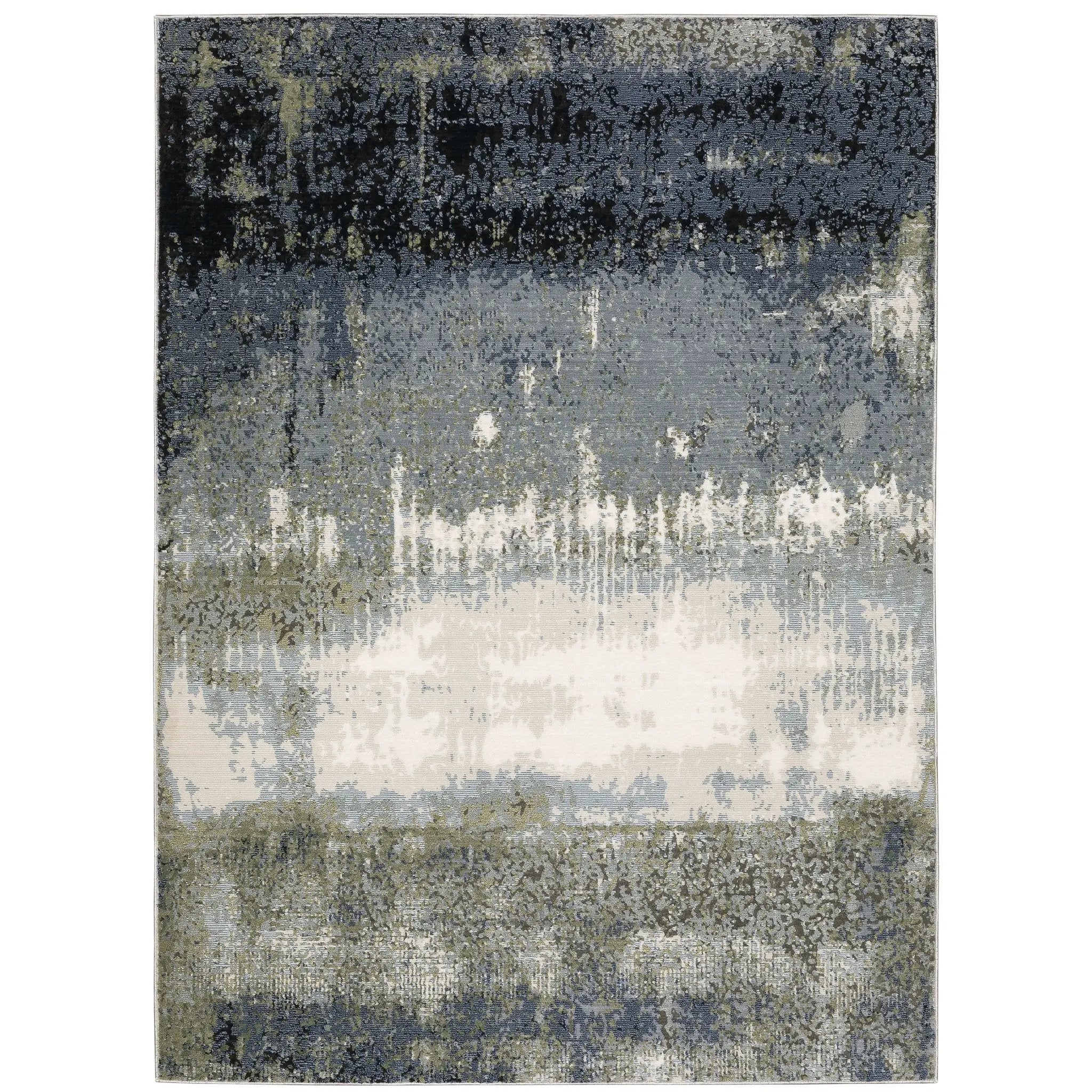 Caravan 5571H Blue/ Green Area Rug by Oriental Weavers
