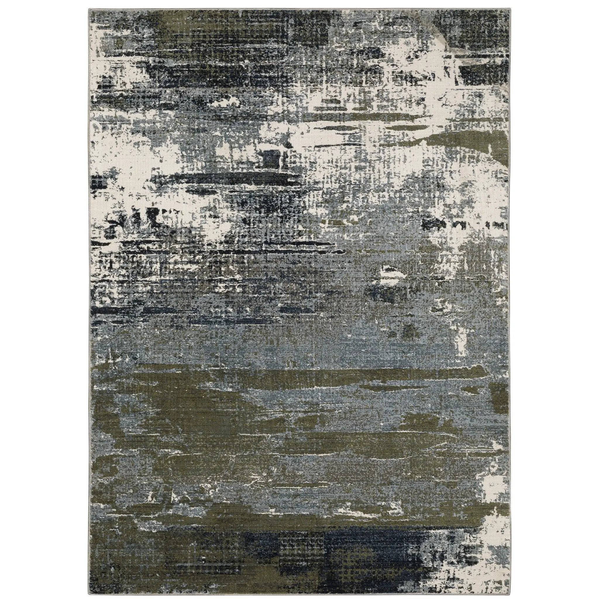 Caravan 8020L Blue/ Green Area Rug by Oriental Weavers