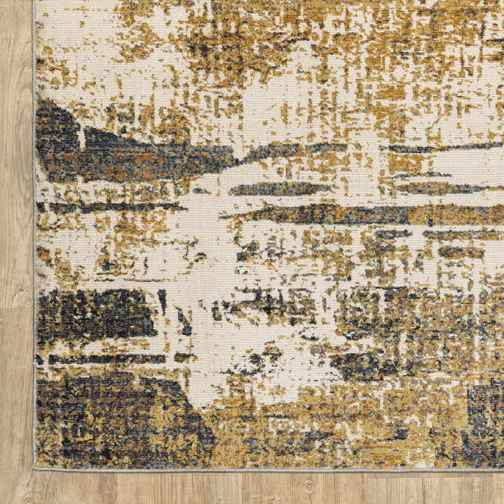 Caravan 8020X Gold/ Brown Area Rug by Oriental Weavers