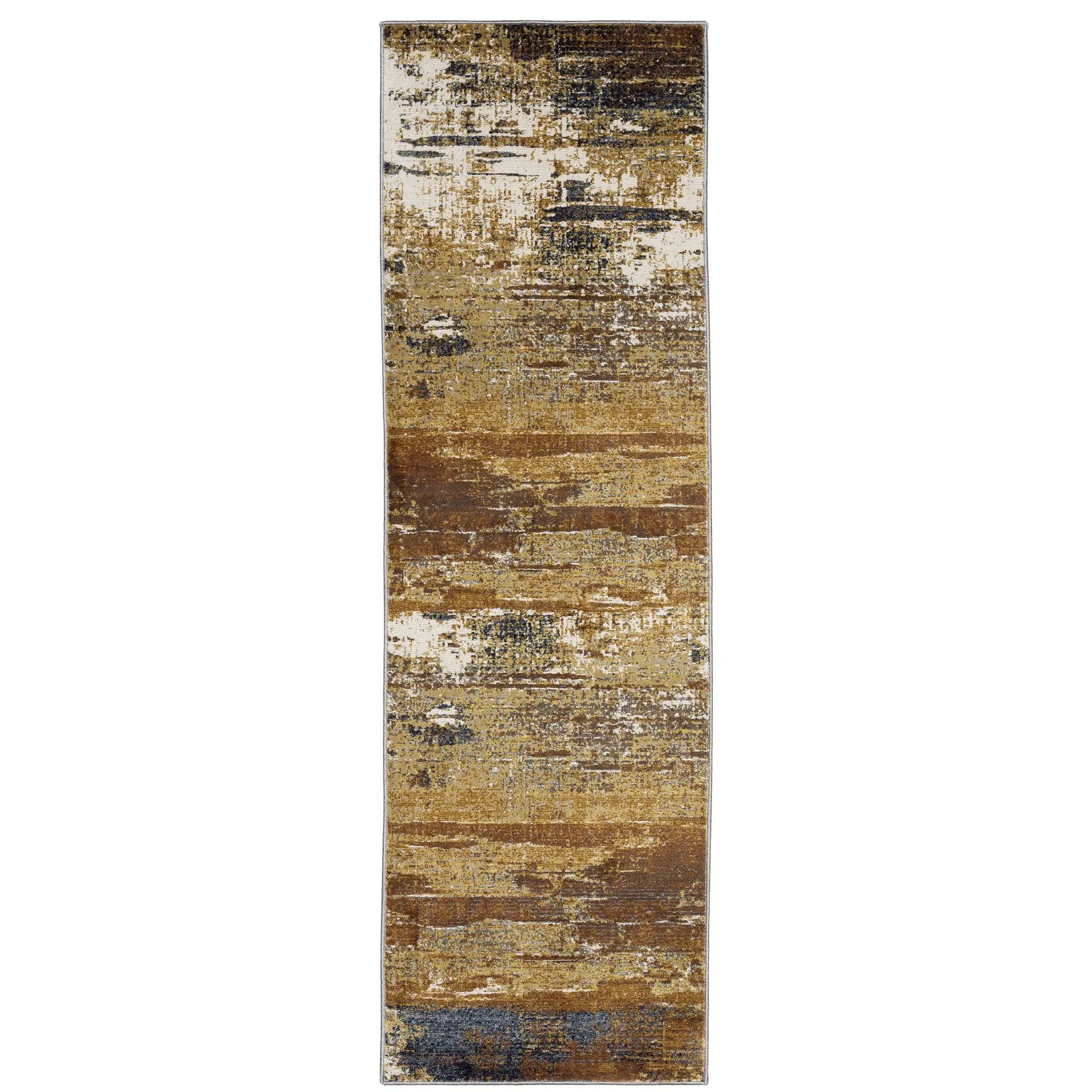 Caravan 8020X Gold/ Brown Area Rug by Oriental Weavers