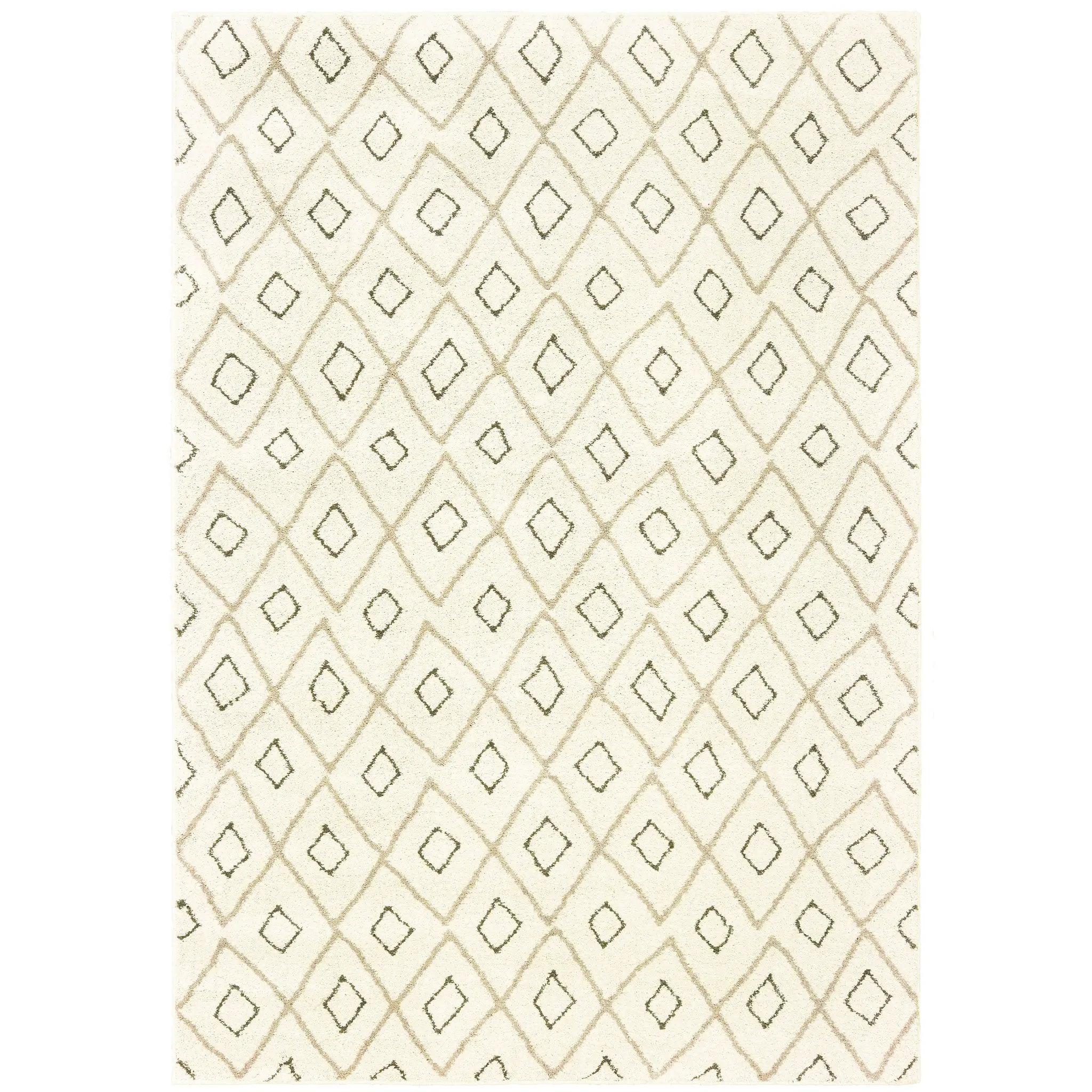 Carson 3943G Ivory/ Sand Area Rug by Oriental Weavers