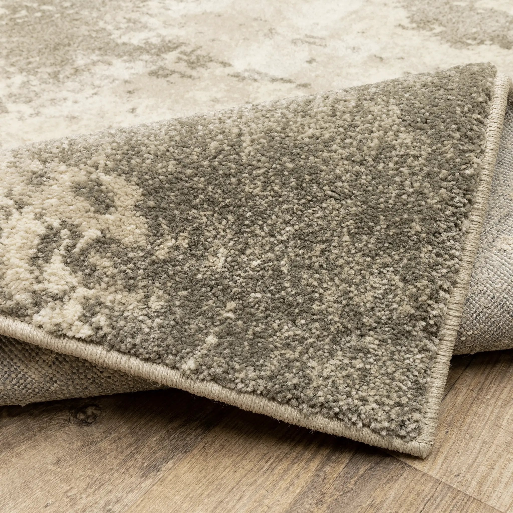 Carson 0734D Beige/ Grey Area Rug by Oriental Weavers
