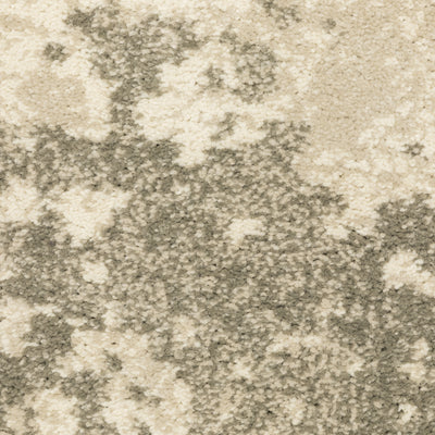 Oriental Weavers Carson 0734D plush modern rug featuring abstract pattern in beige/ grey tones