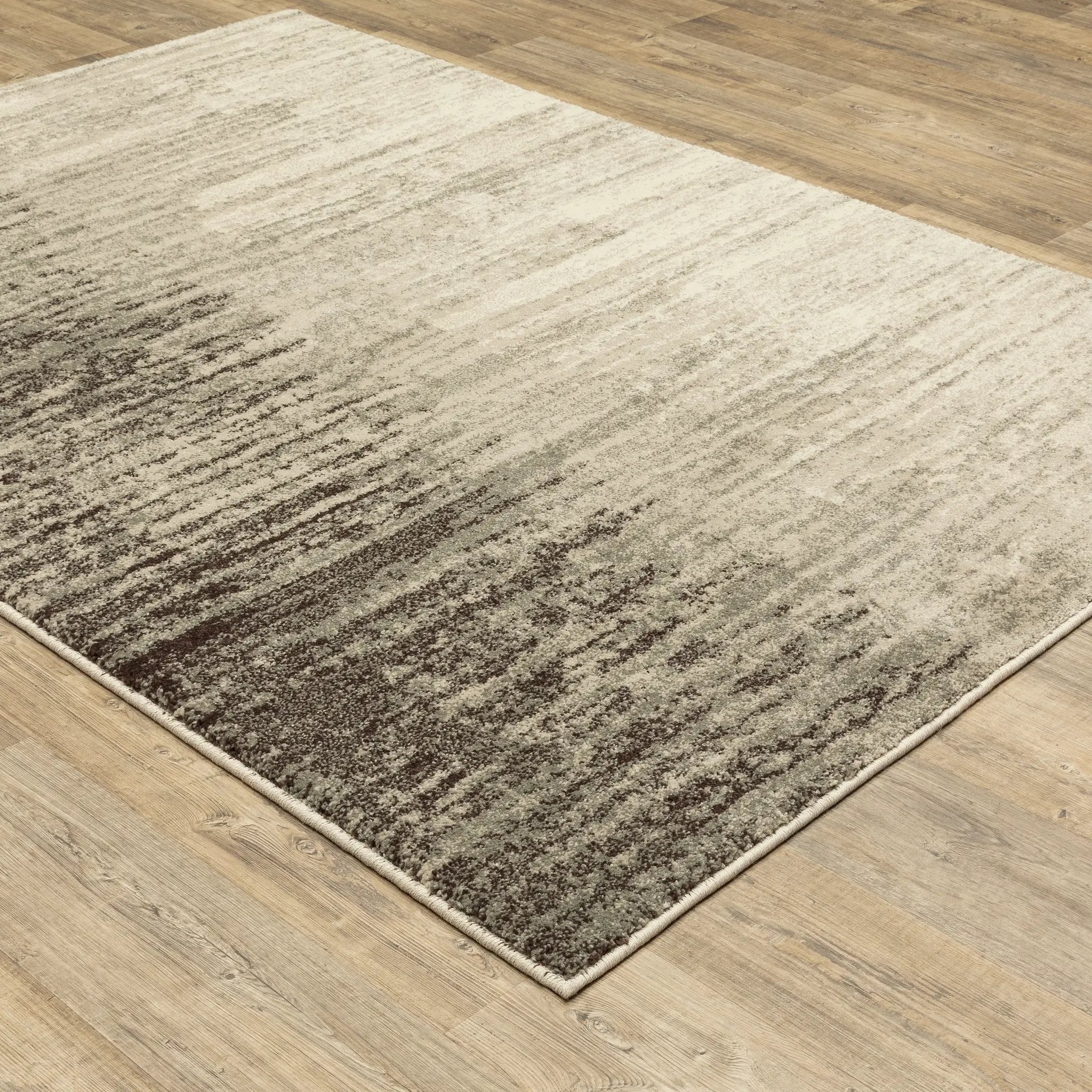Carson 0735A Beige/ Grey Area Rug by Oriental Weavers