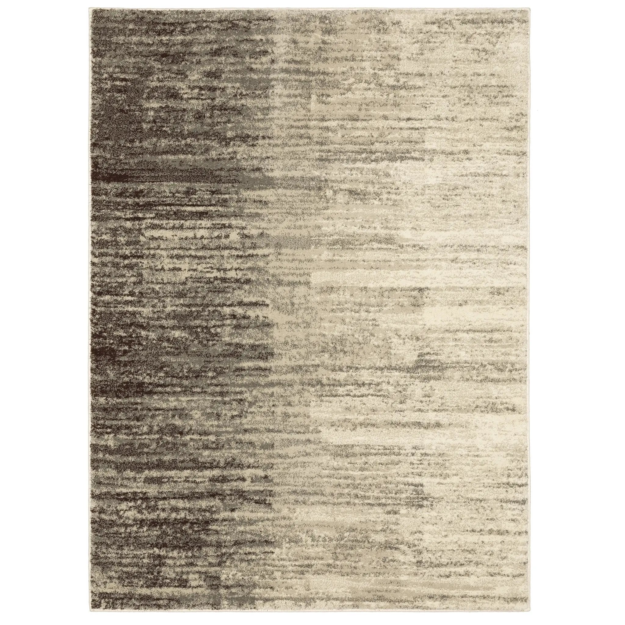 Carson 0735A Beige/ Grey Area Rug by Oriental Weavers