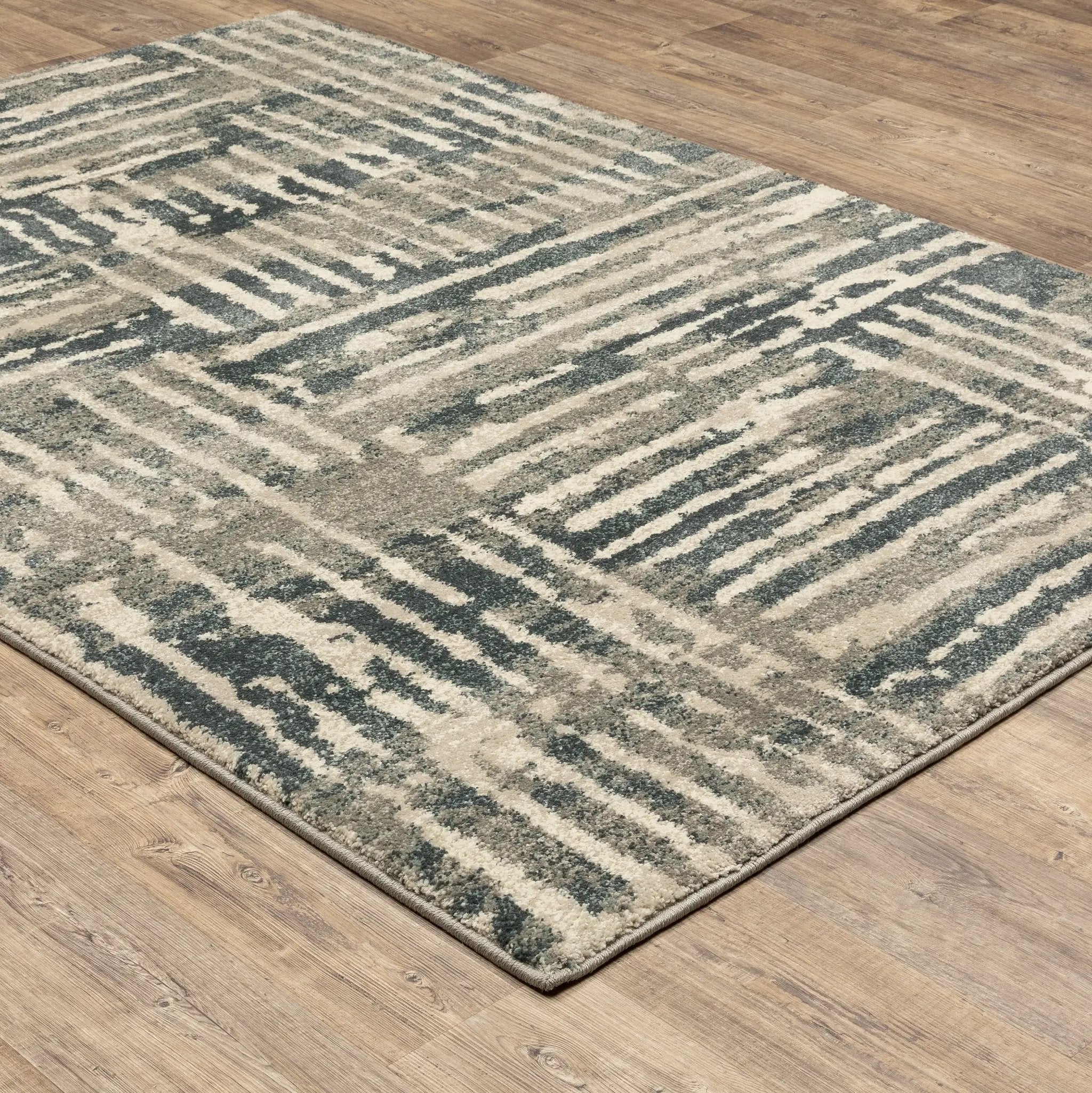 Carson 0745C Blue/ Beige Area Rug by Oriental Weavers