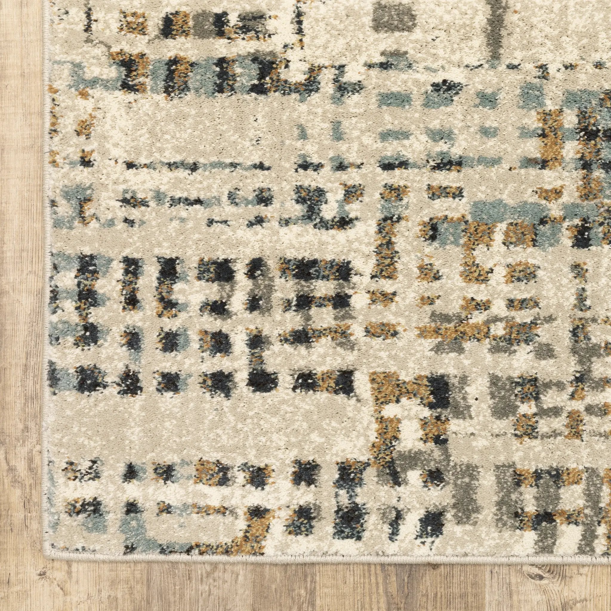 Carson 0748F Beige/ Grey Area Rug by Oriental Weavers