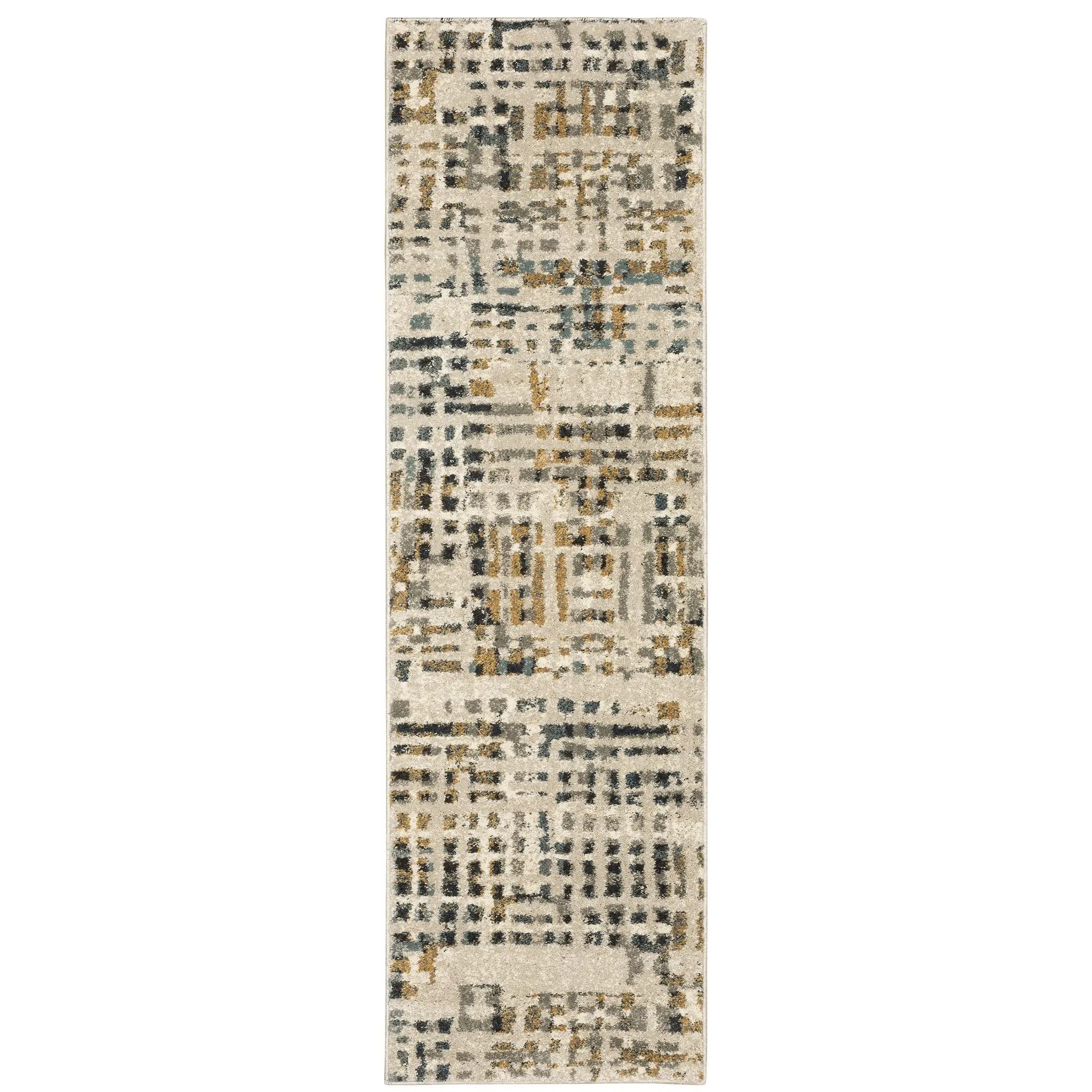 Carson 0748F Beige/ Grey Area Rug by Oriental Weavers