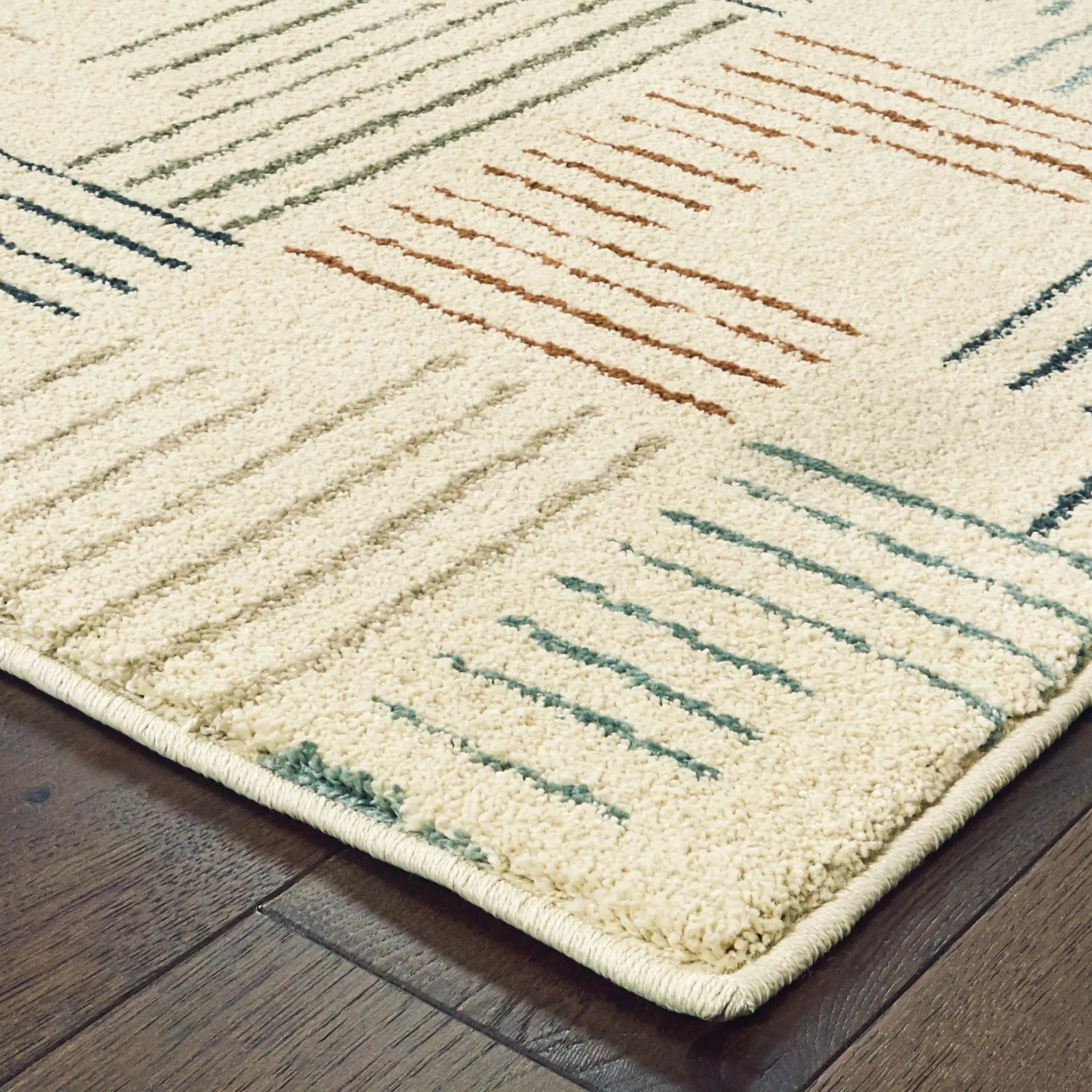 Carson 9663A Ivory/ Multi Area Rug by Oriental Weavers
