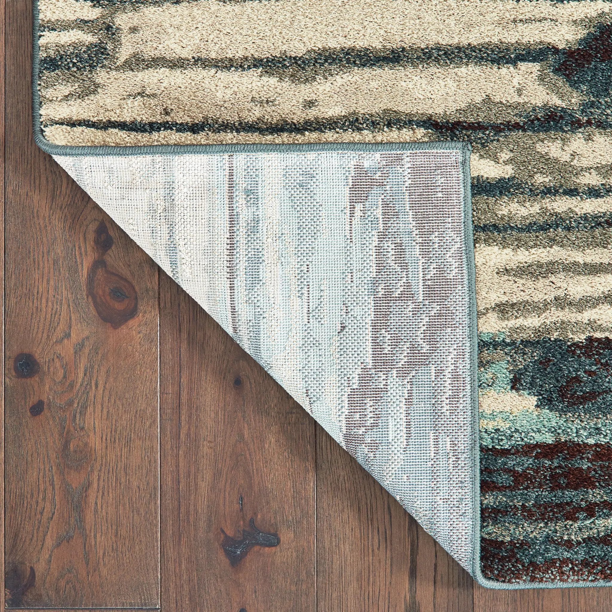 Carson 9675A Blue/ Brown Area Rug by Oriental Weavers
