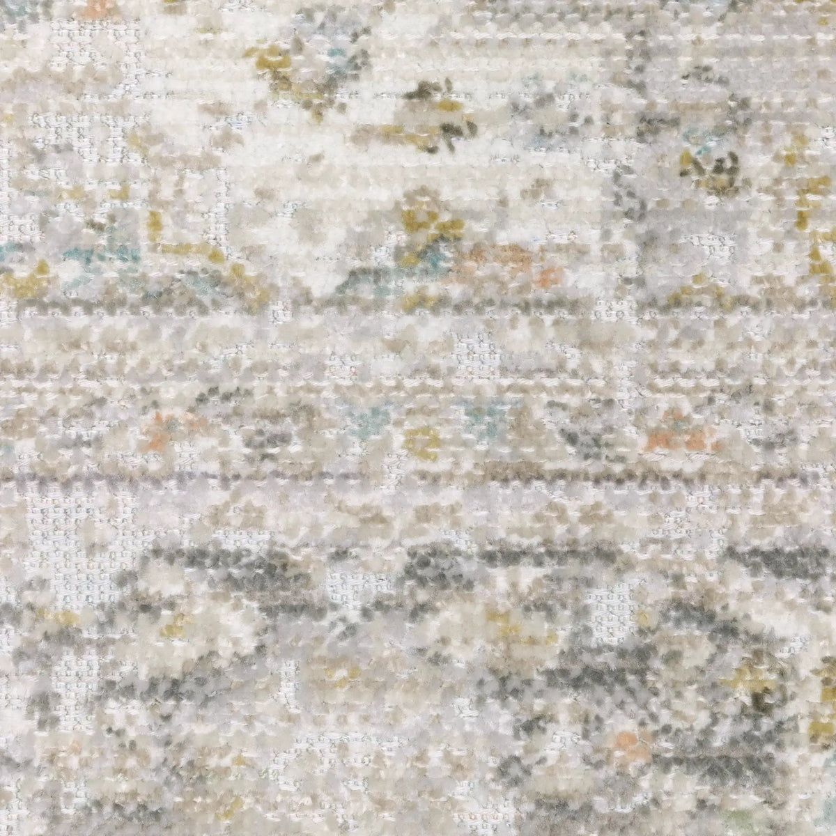 Cavett CAV02 Grey/ Orange Area Rug by Oriental Weavers