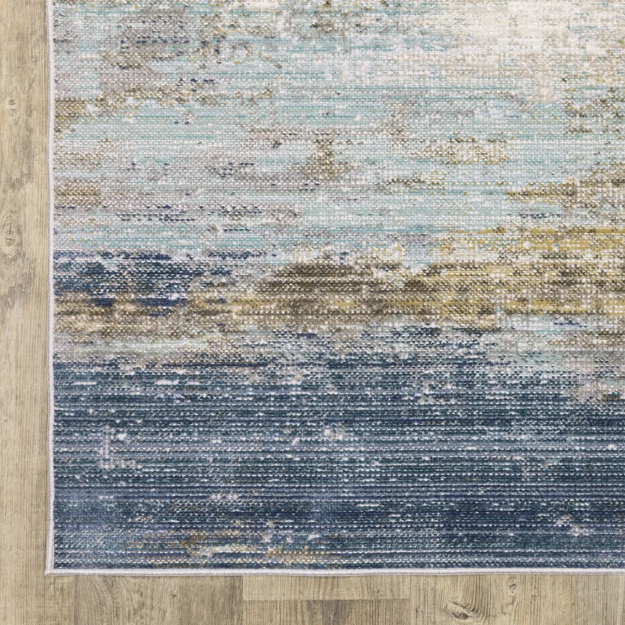 Cavett CAV09 Blue/ Beige Area Rug by Oriental Weavers