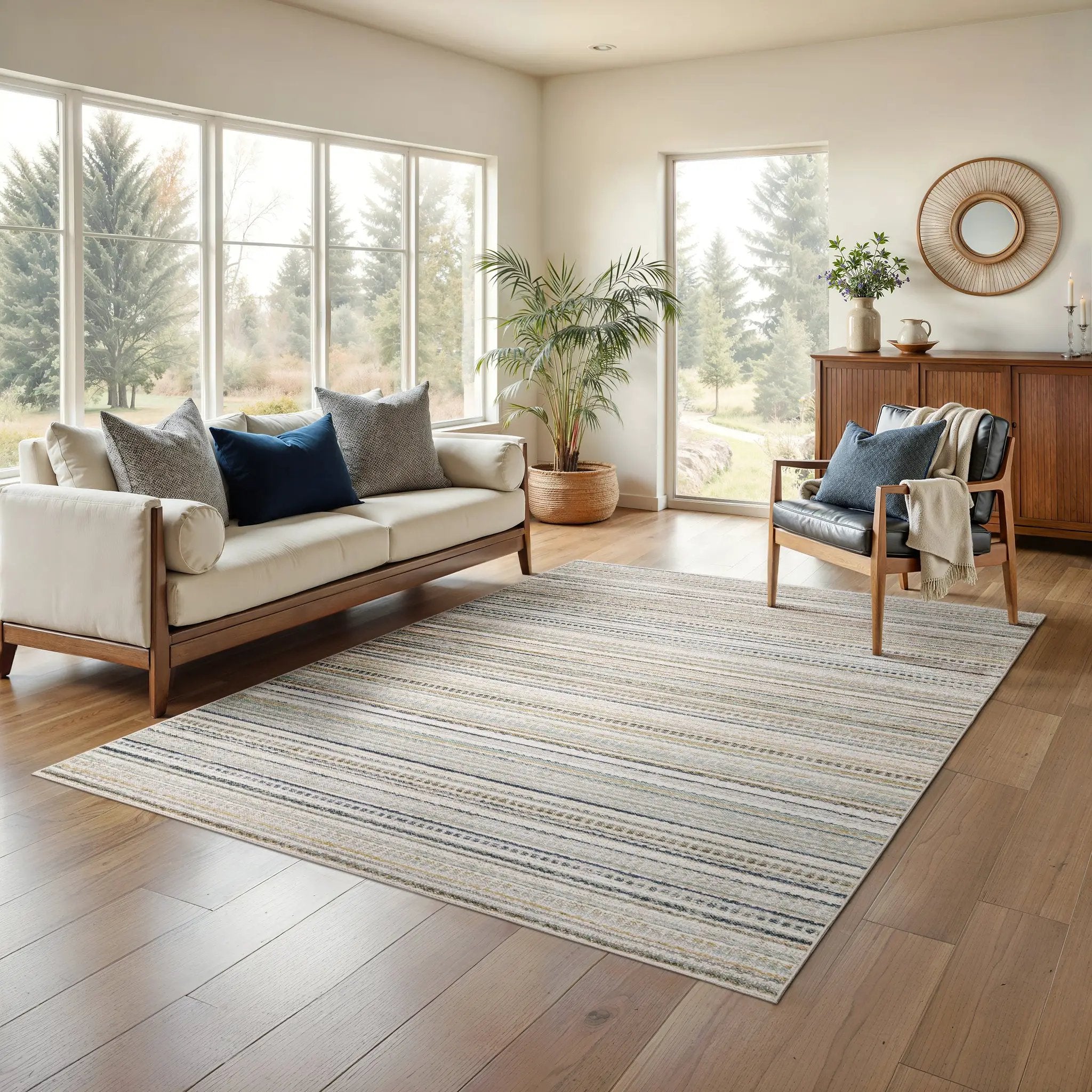 Cavett CAV10 Beige/ Multi Area Rug by Oriental Weavers