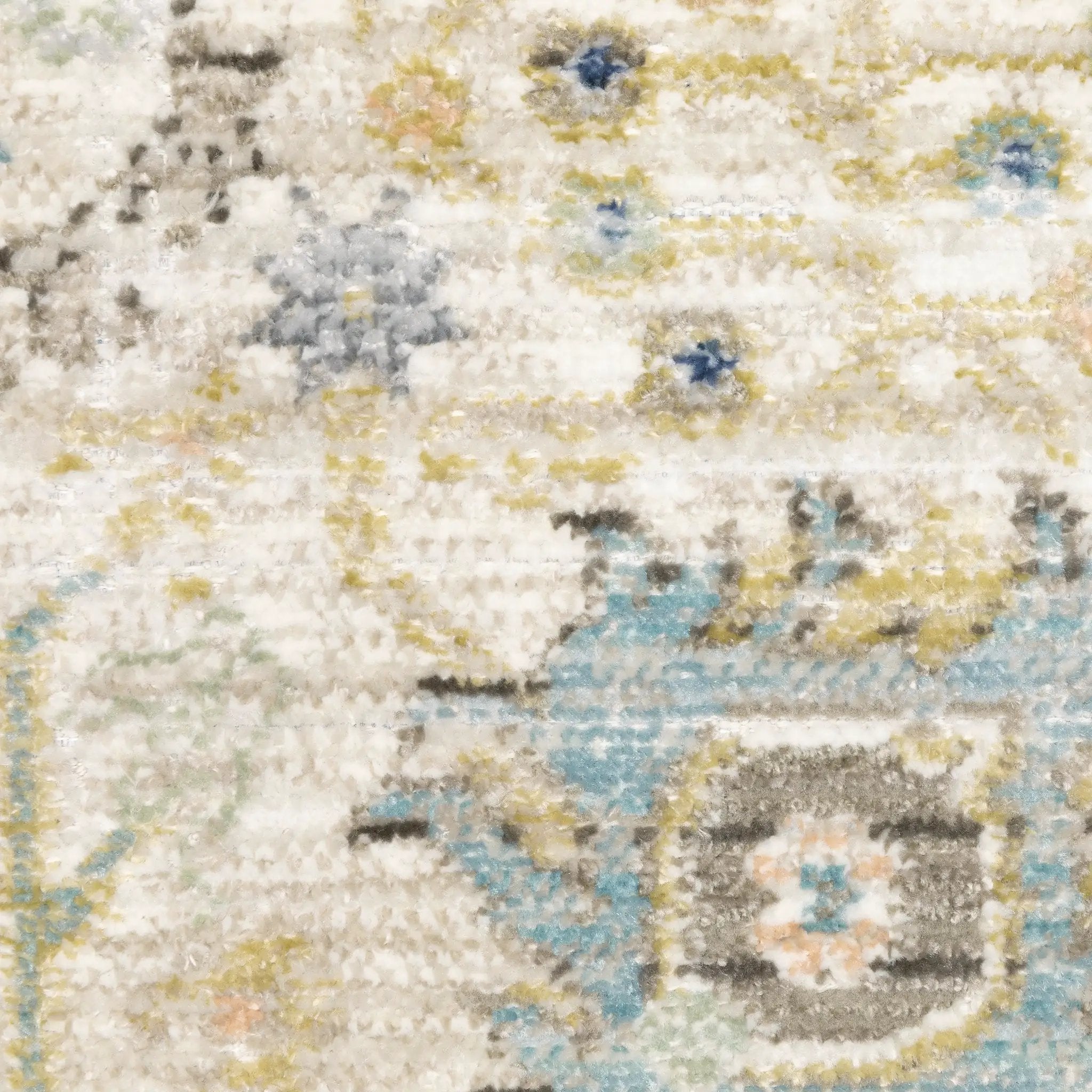 Cavett CAV13 Blue/ Pink Area Rug by Oriental Weavers
