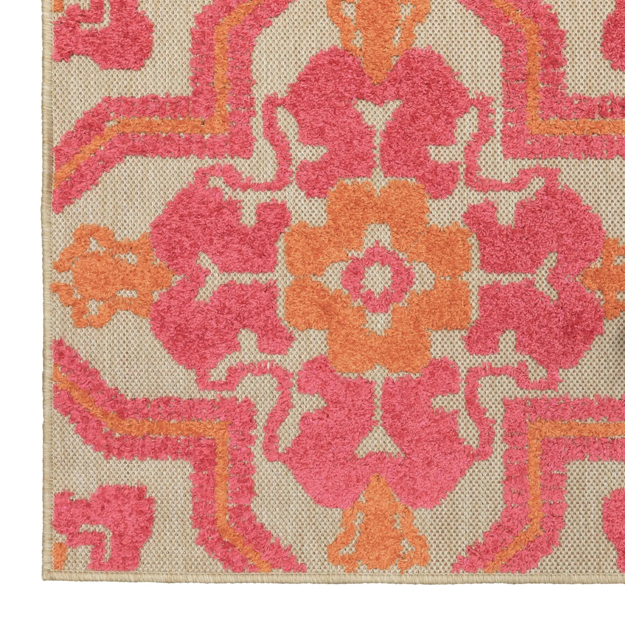 Cayman 2541V Sand/ Pink Area Rug by Oriental Weavers