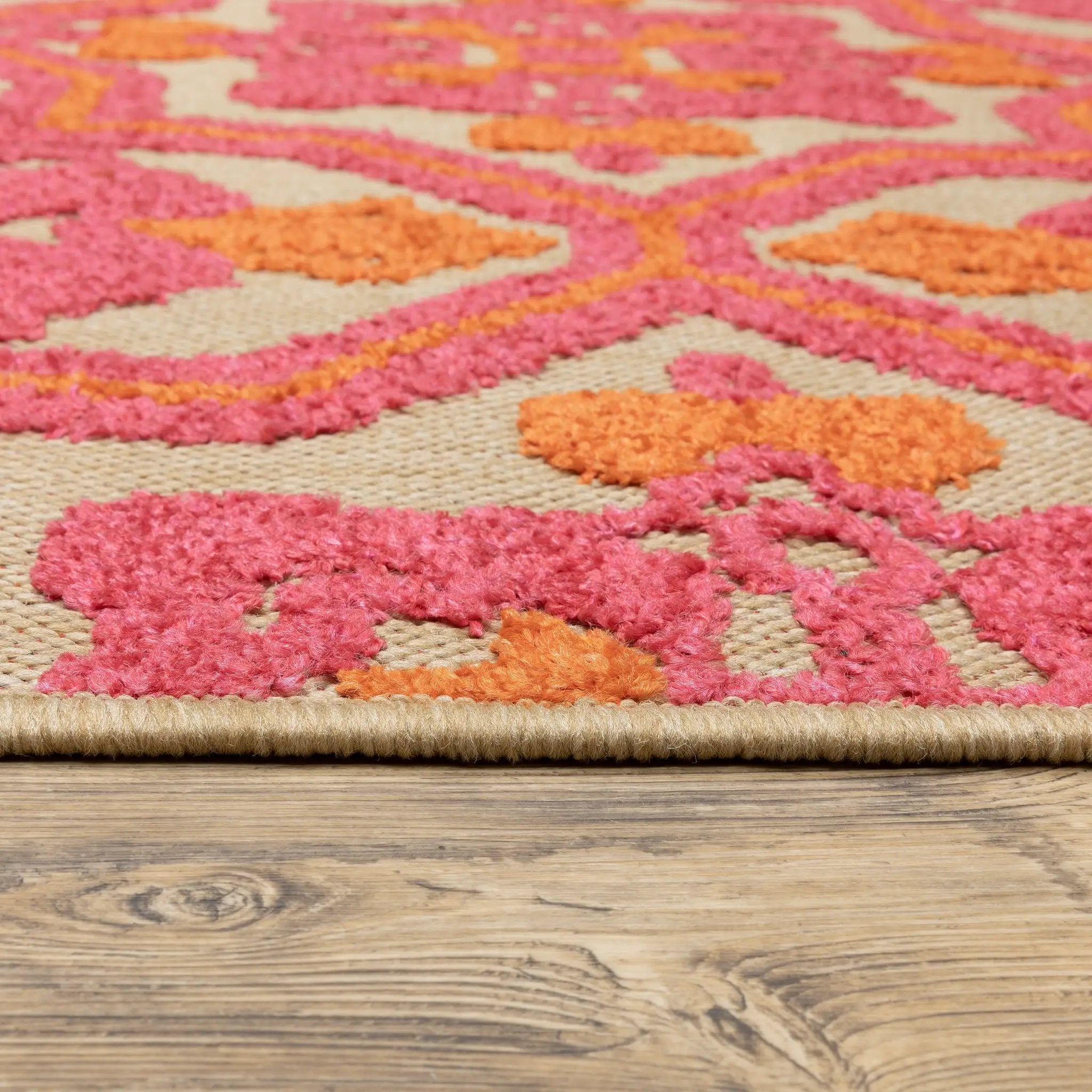 Cayman 2541V Sand/ Pink Area Rug by Oriental Weavers