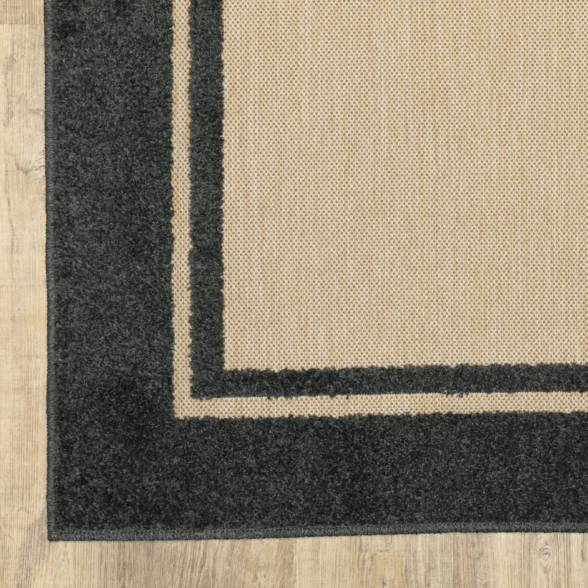 Cayman 5594K Sand/ Charcoal Area Rug by Oriental Weavers