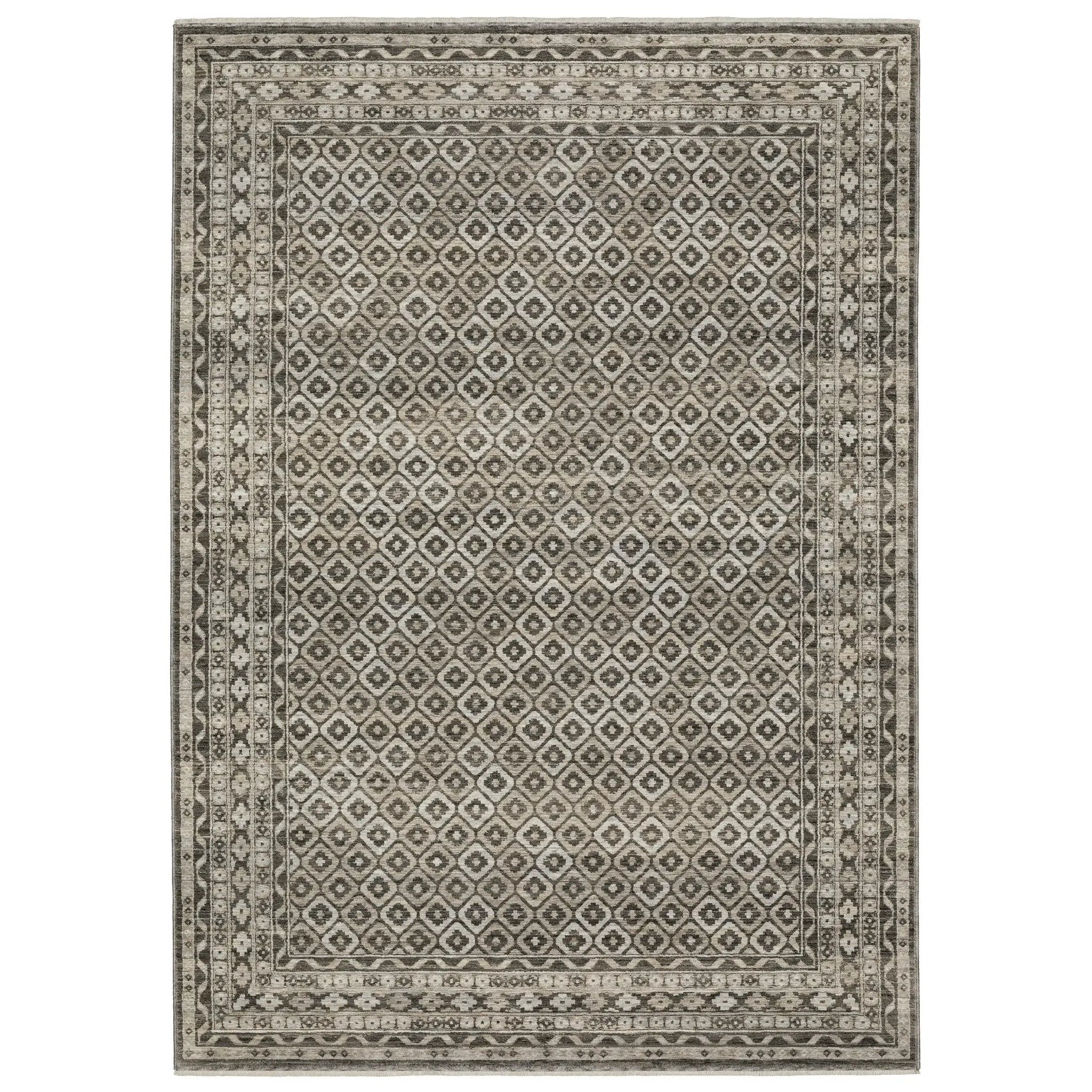 Chamberlain CH03B Grey/ Beige Area Rug by Oriental Weavers