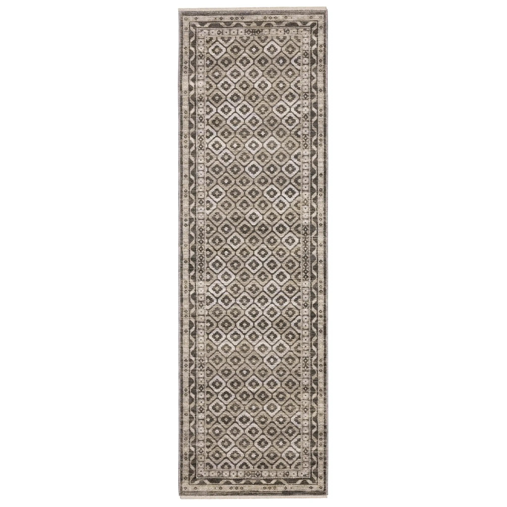 Chamberlain CH03B Grey/ Beige Area Rug by Oriental Weavers