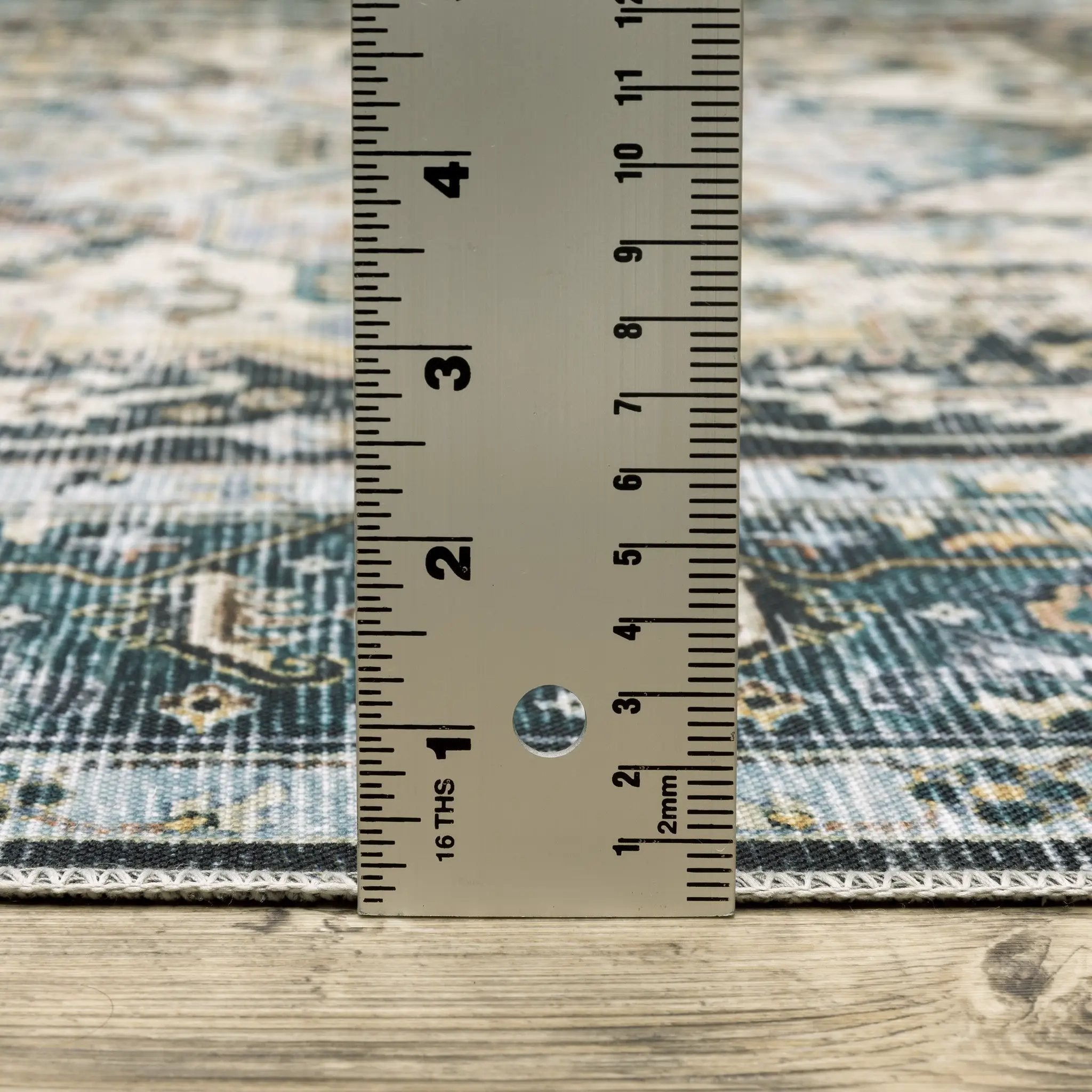 Charleston CHA01 Blue/ Ivory Area Rug by Oriental Weavers