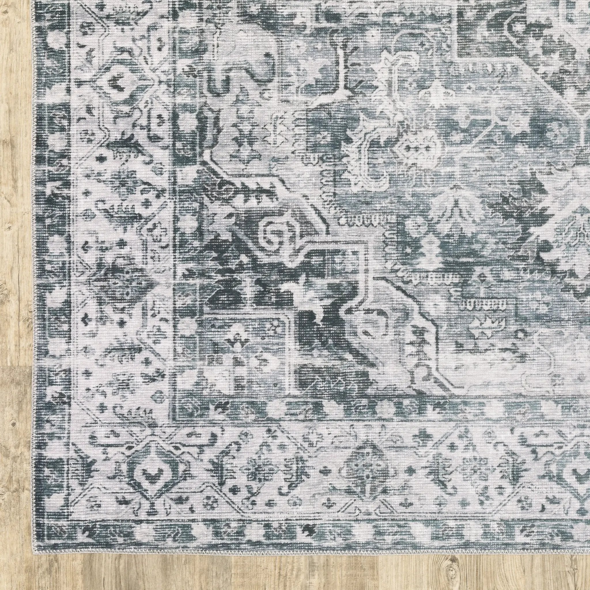 Charleston CHA03 Navy/ Ivory Area Rug by Oriental Weavers