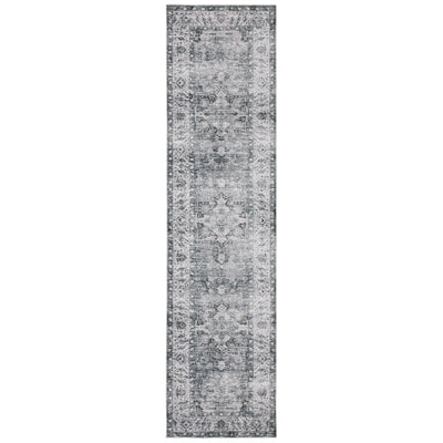 Oriental Weavers Charleston CHA03 traditional rug featuring decorative pattern in navy/ ivory tones