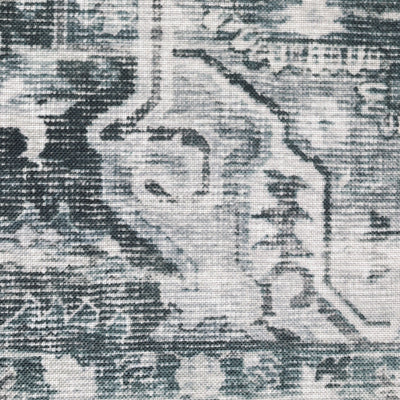 Oriental Weavers Charleston CHA03 traditional rug featuring decorative pattern in navy/ ivory tones