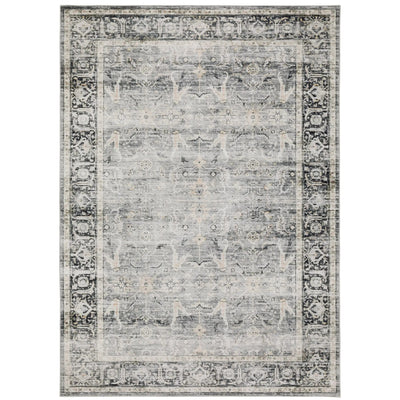 Charleston CHA07 Charcoal/ Grey Area Rug by Oriental Weavers