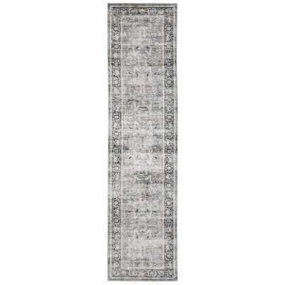 Charleston CHA07 Charcoal/ Grey Area Rug by Oriental Weavers