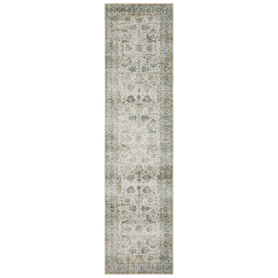Oriental Weavers Charleston CHA10 traditional rug featuring decorative pattern in grey/ multi tones
