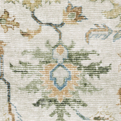 Oriental Weavers Charleston CHA10 traditional rug featuring decorative pattern in grey/ multi tones