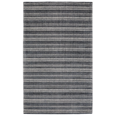 Oriental Weavers Circa CIR02 soft area rug featuring textured design in black/ ivory tones