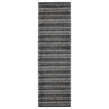 Oriental Weavers Circa CIR02 soft area rug featuring textured design in black/ ivory tones