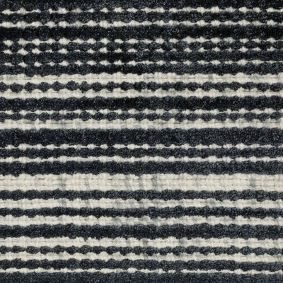 Oriental Weavers Circa CIR02 soft area rug featuring textured design in black/ ivory tones